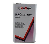 Max Meyer 0200 Maxiclear HS Lacquer 2K Clear Coat Car Lacquer 5 Litre 2K High Solid Clear Which Displays Excellent Flowing capabilities, Quick Drying And Polishing, Hardness and Gloss