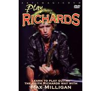 MAX MILLIGAN - PLAY RICHARDS-LEARN TO PLAY KEITH RICHARDS WAY W DVD NEW