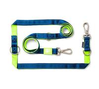 Max & Molly 6-in-1 Hands Free Multi-Function Dog Leash, Ultra Soft Padded Neoprene, Matrix Lime Green S (214010)