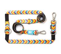 Max & Molly 6-in-1 Hands Multi-Function Dog Leash, Ultra Soft Padded Neoprene, Summertime XS