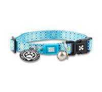 Max & Molly Cat Collar with Bell and Safety Buckle Funny Style for Cats and Kittens Waterproof Comfortable Adjustable Includes Gotcha QR Code