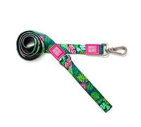 Max & Molly Classic Dog Lead, 4FT Neoprene Padded Leash, Waterproof & Machine Washable Leash for Medium Dogs - Tropical, M