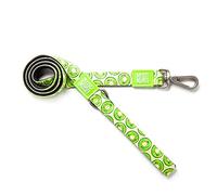 Max & Molly Classic Dog Leash, Comfort Grip Handle, Durable & Strong Neoprene Fabric, Brushed Silver Hardware, Secure Easy Attach Snap Hook, Upper D-Ring for Accessories, Machine Washable