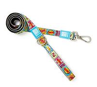 Max & Molly Comic And Colorful | Unique Design |Comfortable | Secure | Cushioned Neoprene | Sporty And Elegant | Short Leashes, XS