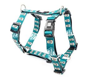 Max & Molly Dog Harness in H-Shape, Ultra Comfortable Neoprene Harness for Very Small Dogs, Strawberry Dream/XS, Padded, Safe & Ultralight - Comfort for Your Faithful Companion