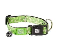 Max & Molly Dog & Puppy Collar with Power Buckle, Fun Style for Small, Medium, Large Dogs & Puppies, Waterproof, Comfortable, Adjustable, Includes Gotcha QR Code Pet ID