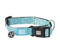 Max & Molly Dog & Puppy Collar with Power Buckle, Fun Style for Small, Medium, Large Dogs & Puppies, Waterproof, Comfortable, Adjustable, Includes Gotcha QR Code Pet ID