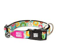 Max & Molly Donuts Smart Id Collar |Comfortable | Odor Free Neoprene | Smart Id Tag | Lost Pet Protection Program | Extraordinary Dog Collar, L