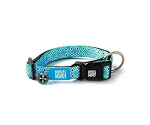 Max & Molly - Gotcha! Smart ID Dog Collar - Retro Blue - XS
