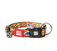 Max & Molly Heroes Smart Id Collar |Comfortable | Odor Free Neoprene |Smart Id Tag | Lost Pet Protection Program | Extraordinary Dog Collar, M,34-55cm