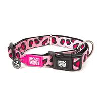 Max & Molly Leopard Pink Smart ID Collar, Medium