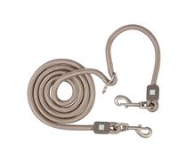 Max & Molly Matrix 2.0 Multifunctional Rope Lead for Dogs, Sand/S, 2 m Infinitely Adjustable Lead with 2 Carabiners, Stylish Nylon Dog Lead - Comfort for You and Your Faithful Companion
