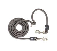 Max & Molly Matrix 2.0 Rope Lead for Dogs, Stone/M, 3 m Infinitely Adjustable Lead with 2 Carabiners, Stylish Nylon Dog Lead - Comfort for You and Your Faithful Companion