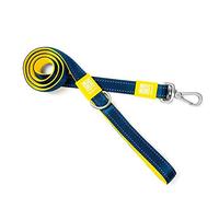 Max & Molly Matrix Yellow And Colorful | Unique Design |Comfortable | Secure | Cushioned Neoprene | Sporty And Elegant | Short Leashes, XS