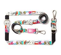 Max & Molly Missy Pop/L Multifunctional Dog Lead 2 m with 2 Carabiners, Padded, Safe and Flexible, Comfort for Your Faithful Companion