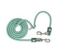 Max & Molly Multifunctional Dog Lead Matrix 2.0, Jade/L, 2 m Infinitely Adjustable Lead with 2 Carabiners, Stylish Nylon Dog Lead - Comfort for You and Your Faithful Companion