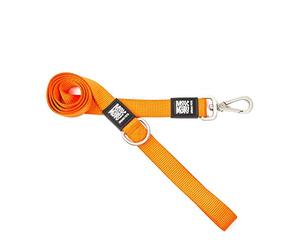 Max & Molly Pure Black And Colorful | Unique Design |Comfortable | Secure | Cushioned Neoprene | Sporty And Elegant | Short Leashes, XS
