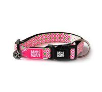 Max & Molly Retro Dog Collar with Safety QR Code, Dog Tag, Soft Adjustable and Waterproof, Cute Preppy Design for Girls and Boys, Dogs and Puppies, XS
