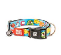 MAX & Molly Smart ID Dog Collar with Gotcha, QR Code & Custom Profile for Pets - Soft Padded Neoprene, Waterproof, Machine Washable, Small, 15-25"