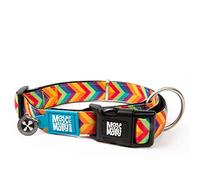 Max & Molly Summertime Smart Id Collar |Comfortable | Odor Free Neoprene |Smart Id Tag | Lost Pet Protection Program | Extraordinary Dog Collar, L