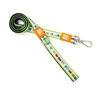 Max & Molly Traffic Jam And Colorful | Unique Design |Comfortable | Secure | Cushioned Neoprene | Sporty And Elegant | Short Leashes, L