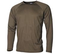 MFH US Thermal Base Layer Level I GEN III Long Sleeve OD Green Biking