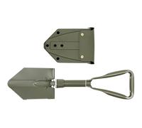 MAX Outdoors BW German Army Style Folding Spade Shovel 3 Part OD Green Case