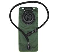 MFH TPU Bladder 2.5L Hydration Pack Hiking Outdoor Water Carrier Army OD Green