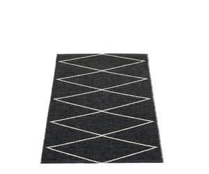 Max Plastic carpet 70x100 cm Pappelina Black - 7340020451400