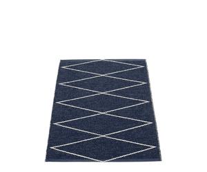 Max Plastic carpet 70x100 cm Pappelina Dark blue - 7340020450021