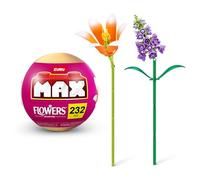 MAX Premium Flowers Building Bricks Collection (up to 243 pieces, 2 Flowers per capsule, 10 to collect). (Lily and SnagDragon, 1 Capsule)