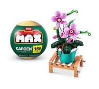 MAX Premium Garden Pot Plants Building Bricks Collection (up to 233 pieces, 6 to collect). (Phalaenopsis, 1 Capsule)