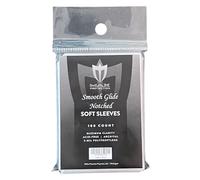 Max Protection Notched Penny Sleeves - 100ct Packs - Easy Glide Notched Card Holders- Premium, Acid-Free & Archival Safe Protection for Trading/Sports/Collectible Cards (100 Sleeves)