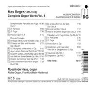 Max Reger - Complete Organ Works, Vol. 8