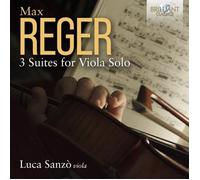 Max Reger Max Reger: 3 Suites for Viola Solo (CD) Album (US IMPORT)