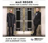 Max Reger : Max Reger: Music for Clarinet and Piano CD (2016) NEW