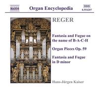 Max Reger - Reger Fantasia and Fugue On the Name of B-A-C-H/... - CD - P2222z
