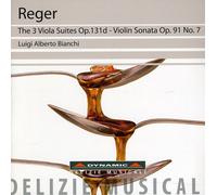 Max Reger - Suite for Viola Solo No. 1 / Suite in D No. 2 [New CD]