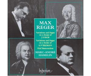 MAX REGER: VARIATIONS AND FUGUE ON A THEME OF J S BACH; VARIATIONS AND FUGUE ON