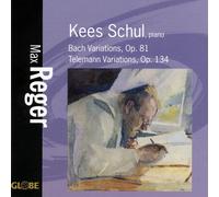 Max Reger Variations & Fugue on a Theme By Bach & Telemann (CD) (US IMPORT)