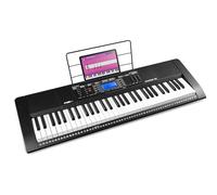 MAX Rhapsody 61M Electric Keyboard with 61 Touch Sensitive Keys, MIDI, Built-In Speakers, Electronic Beginner Music Piano for Learning, Practice and Lessons