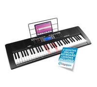 Max Rhapsody61L 61-Key Electronic Keyboard for Learners - Light-Up Keys Included