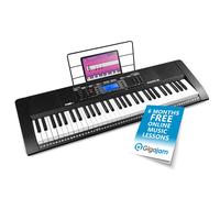 Max Rhapsody61M Electric Keyboard - 61 Touch Sensitive Keys & MIDI for Beginners