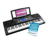 MAX Rhapsody61P Electric Keyboard, 61 Keys Touch Sensitive Music Keyboard with Pitch Bend, Beginner Electronic Keyboard, Built-in Speakers, 6 Months Lessons