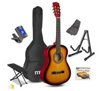 Max SoloArt Junior 3/4 Acoustic Guitar Beginner Set - Sunburst Finish