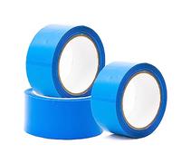 Max Solutions Low Noise 50MM x 66M Coloured Packaging Tape for Parcels and Boxes Heavy Duty Coloured Box Packing Tape Provides a Strong, Secure and Sticky Seal for your Boxes (Blue, 32 Tapes)