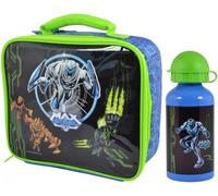 Max Steel Freaks Insulated Lunch Bag And Metal Water Bottle Set