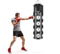 Max Strength 4ft Filled Punch Bags Heavy Duty UFC Kick Boxing Bag MMA Karate Professional Gym Training