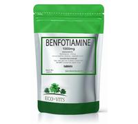 MAX Strength BENFOTIAMINE 1000mg (30 Tablets) Blood Sugar Fat Soluble B1