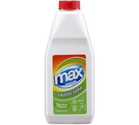 Max Strength Caustic Soda, High Performance Caustic Soda Drain Unblocker and Degreaser, Powerful Sodium Hydroxide for Bins, Toilets, Drains, Concrete, Paths and More, 1kg - Made in the UK